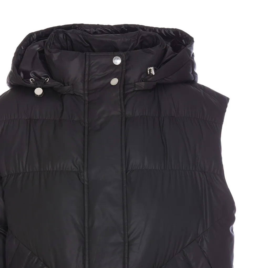 Patrizia Pepe Hooded Puffer Coat