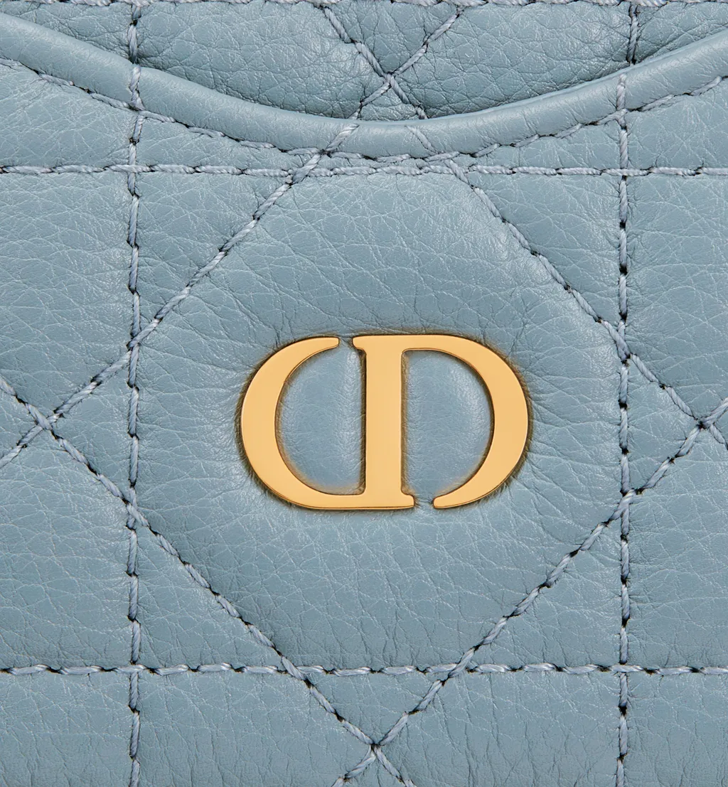 Dior Caro Cosmos Zipped Card Holder