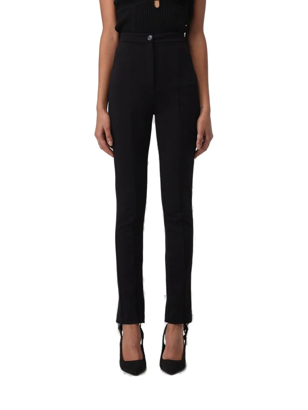 Patrizia Pepe High-Waist Skinny Trousers