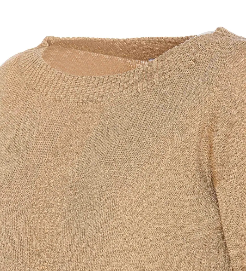 Patrizia Pepe Essential Boat-Neck Jumper