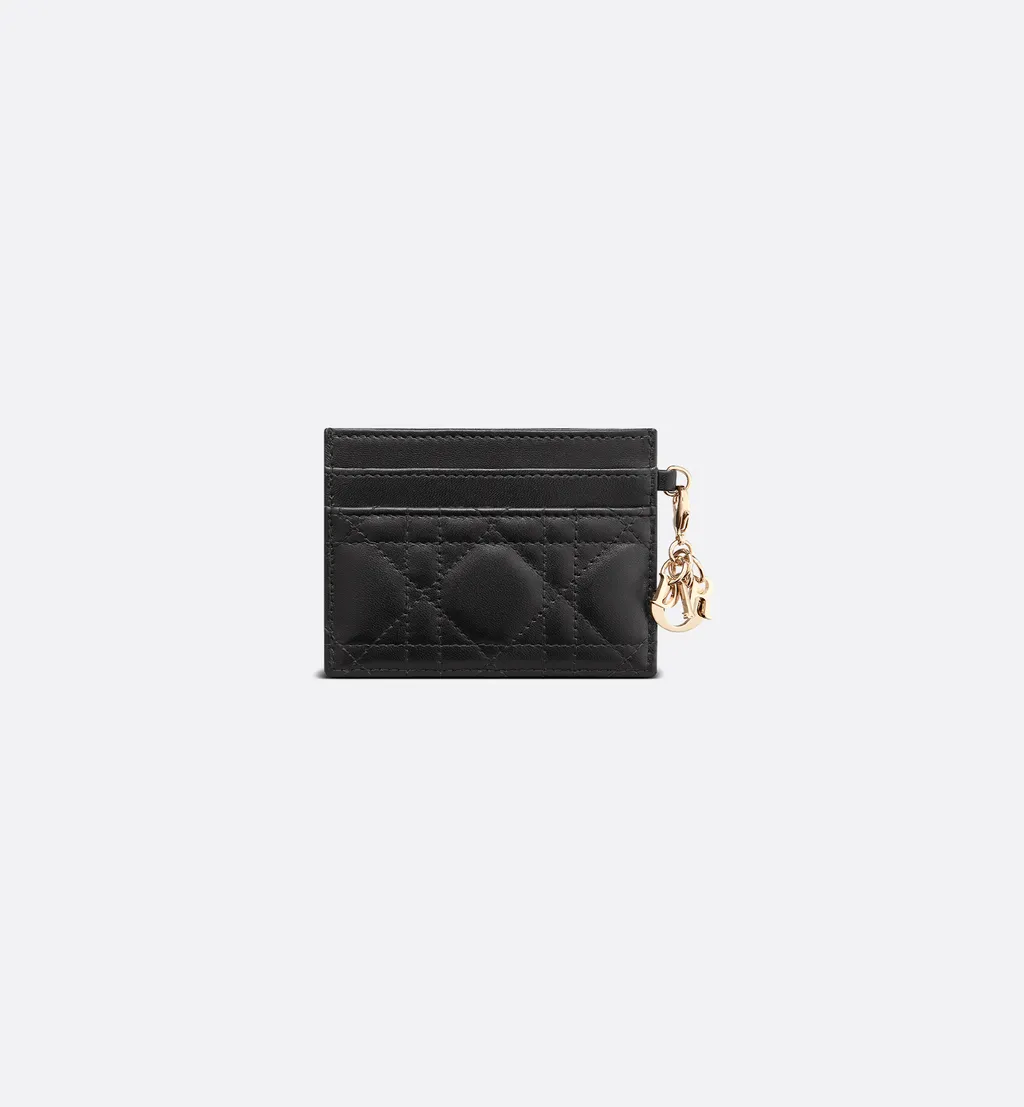 Lady Dior Freesia Card Holder