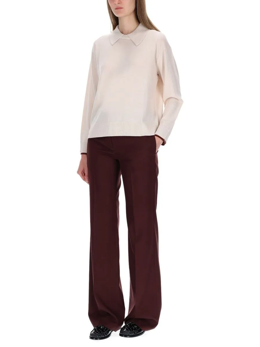 Paul Smith Long Sleeved Knitted Polp Shirt