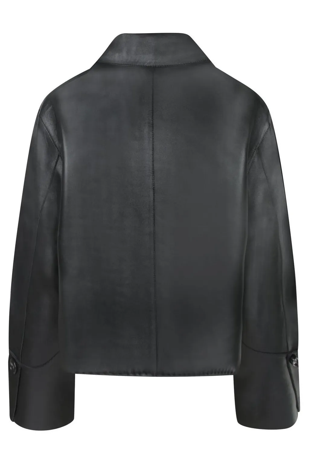 Paul Smith Cropped Leather Jacket
