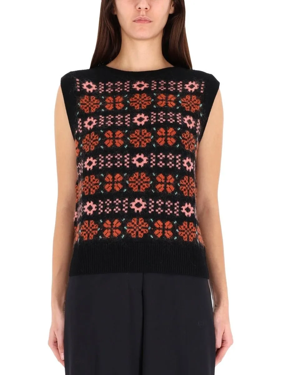 Paul Smith Fairisle Knitted Vest
