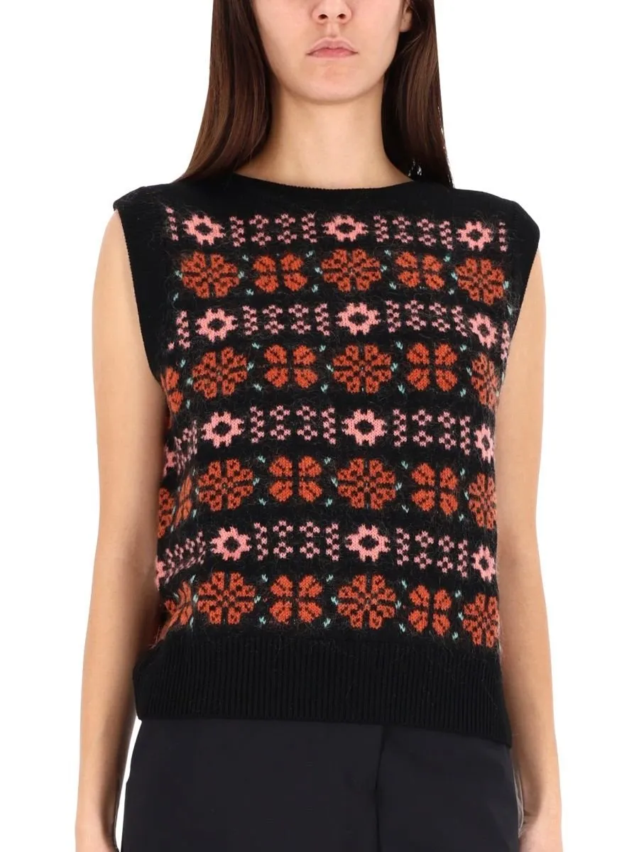 Paul Smith Fairisle Knitted Vest