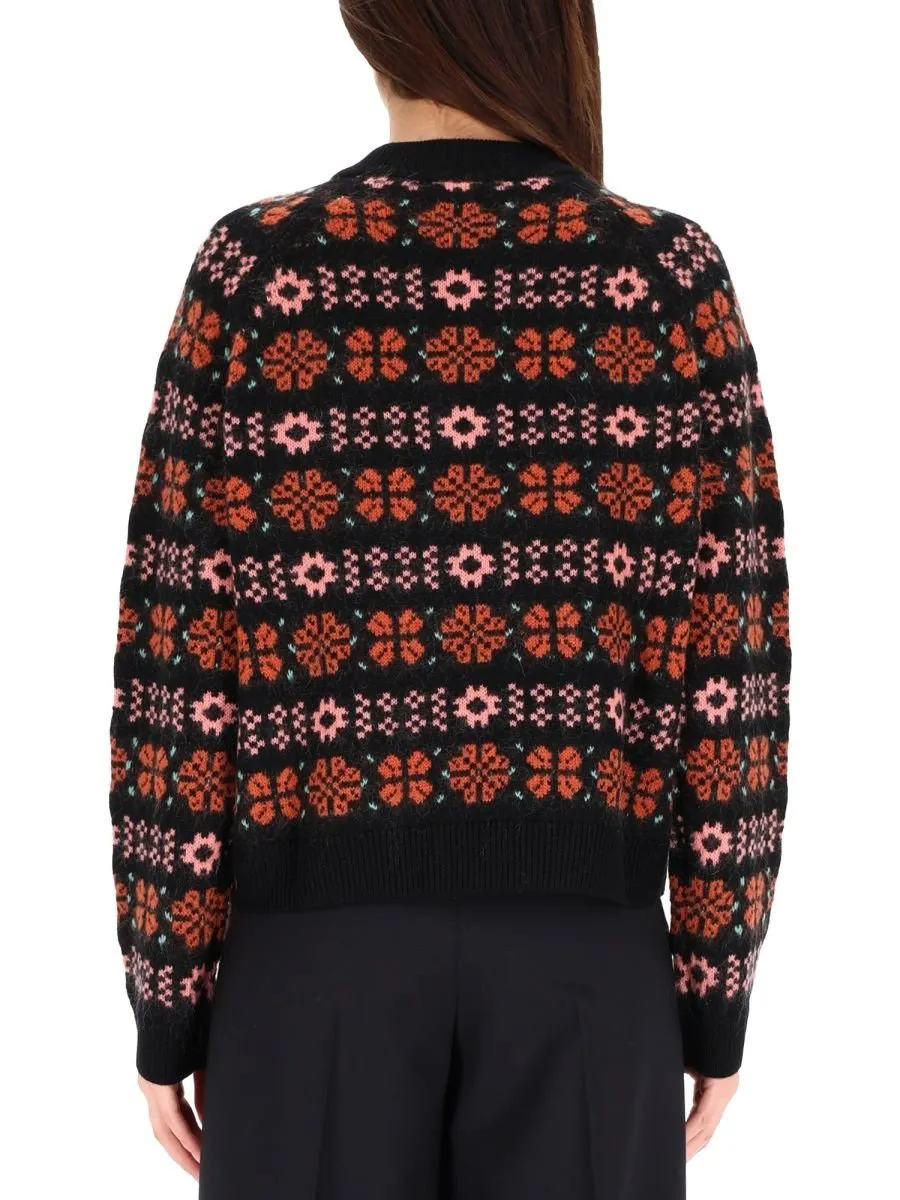 Paul Smith Printed Crewneck Jumper