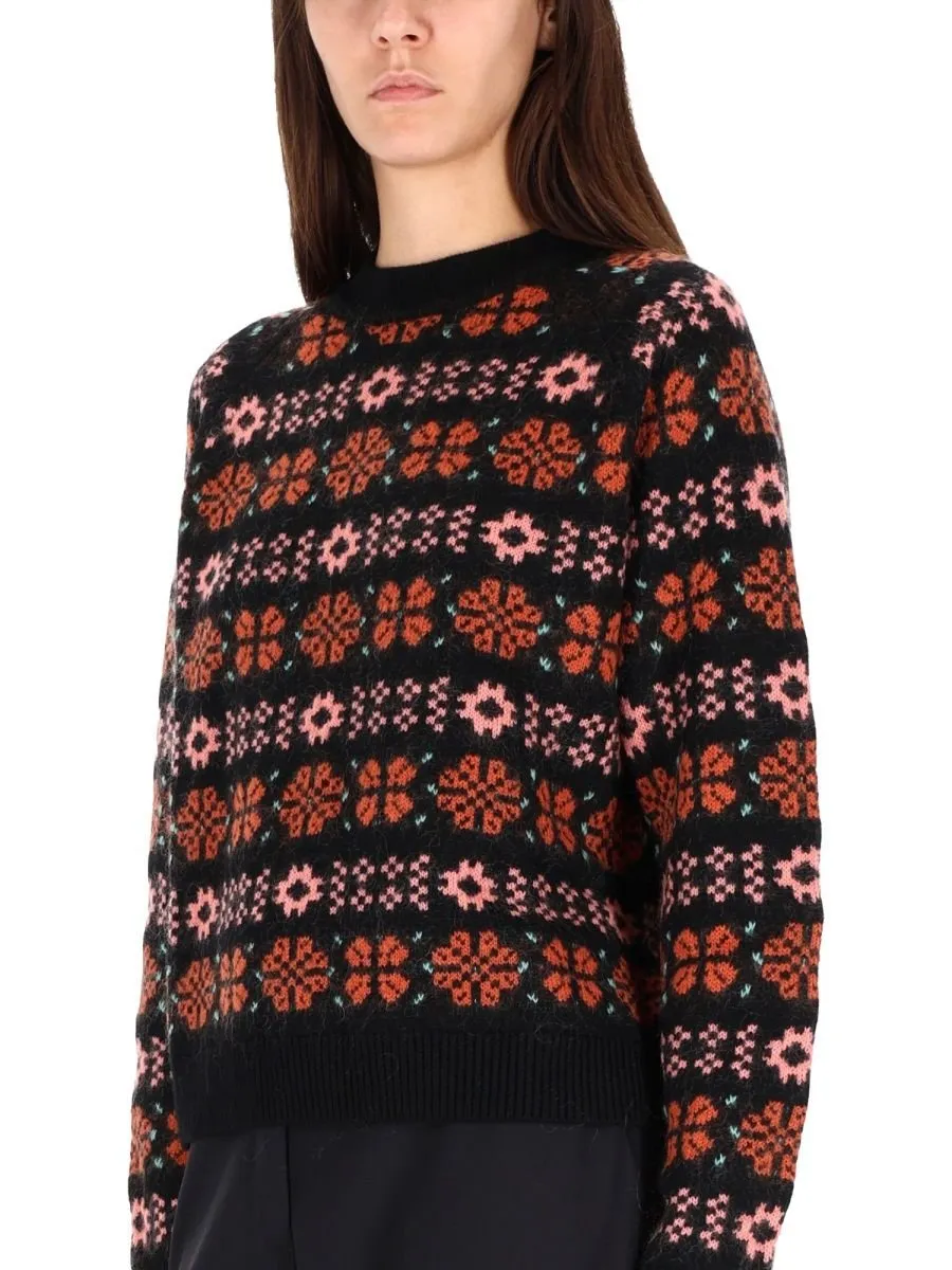 Paul Smith Printed Crewneck Jumper