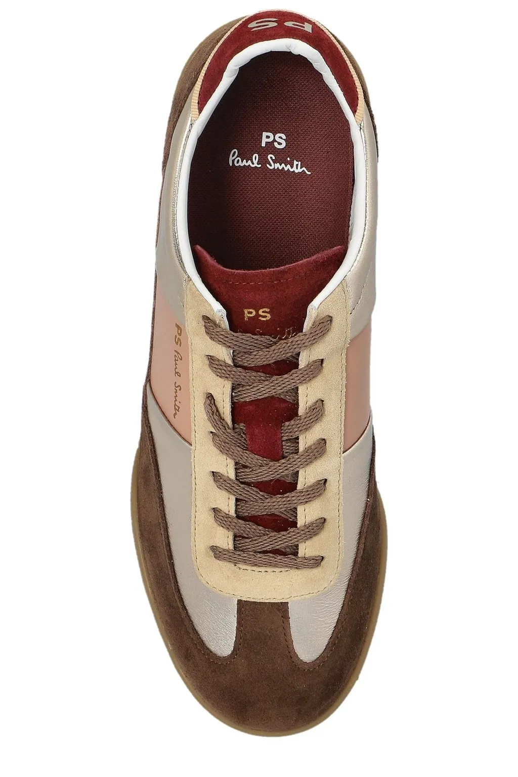 Paul Smith Dover Metallic-Panel Low Top Sneakers
