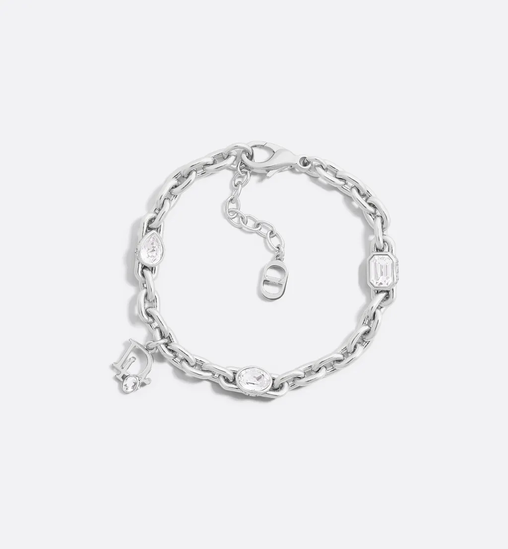 Dior Sparkle Chain Link Bracelet