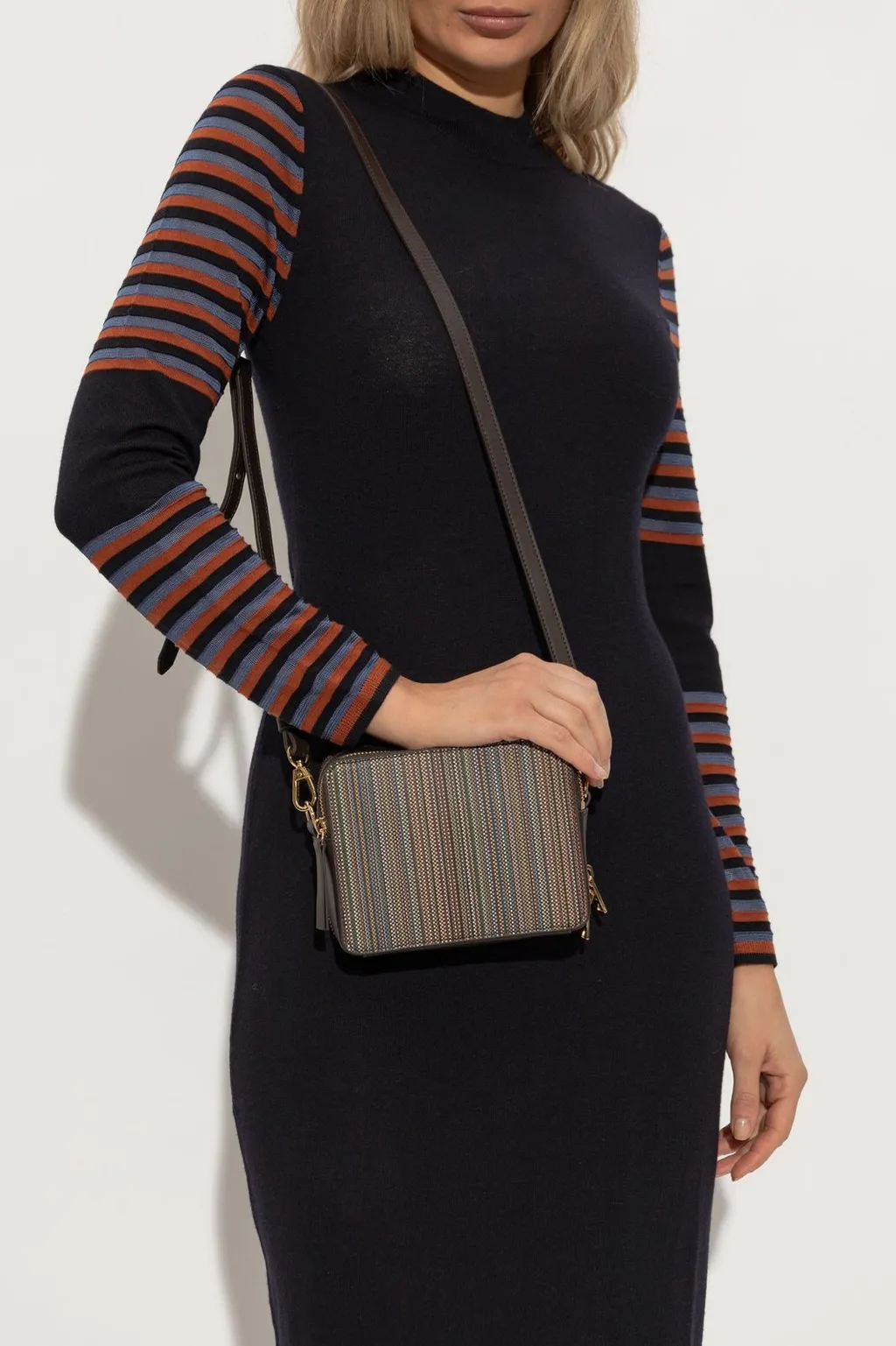 Paul Smith Striped Crossbody Bag