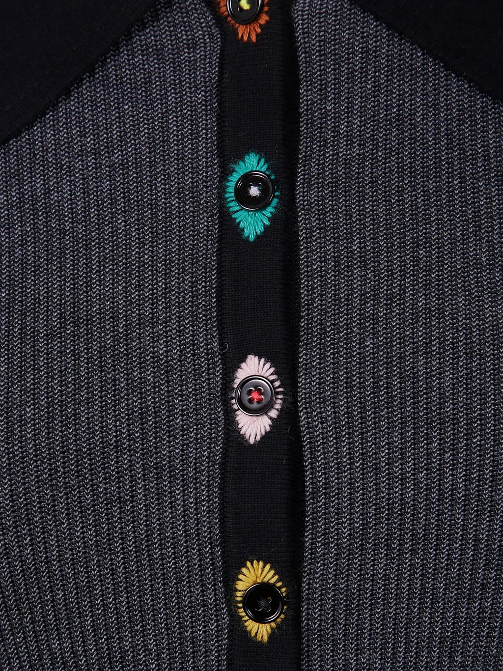 Paul Smith Embroidered Button Knitwear