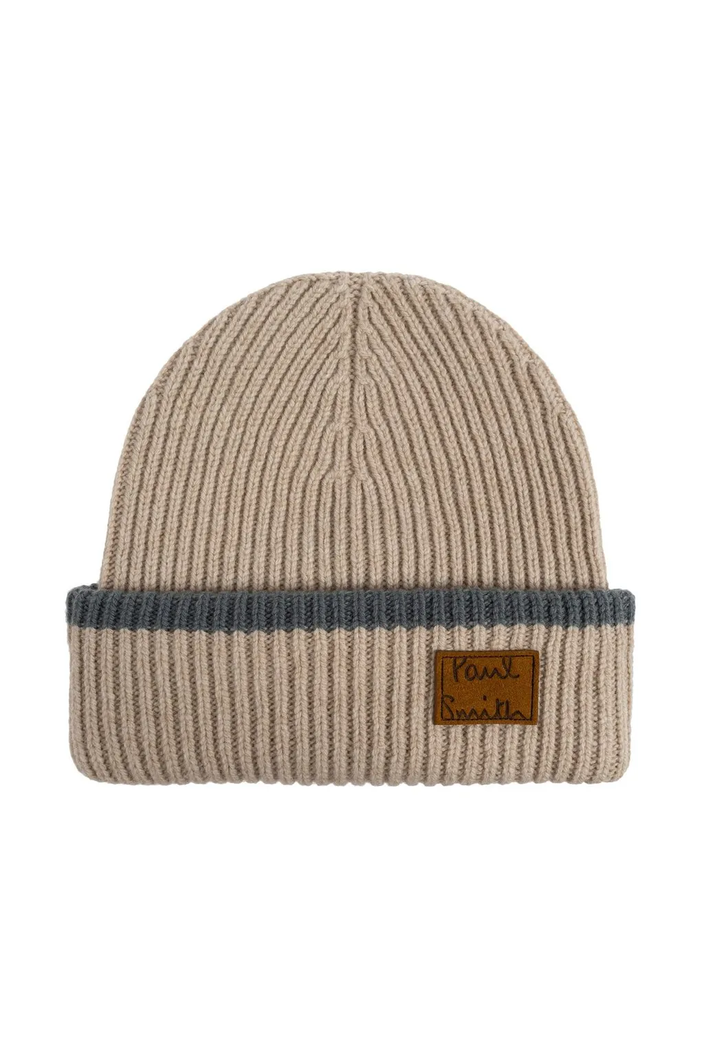 Paul Smith Logo Patch Beanie Hat