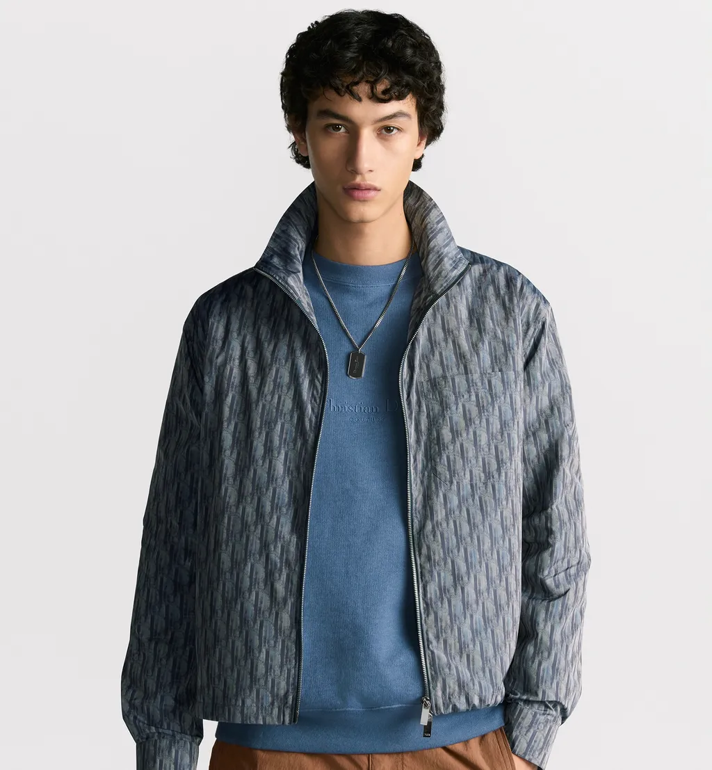 Dior Oblique Zipped Shirt