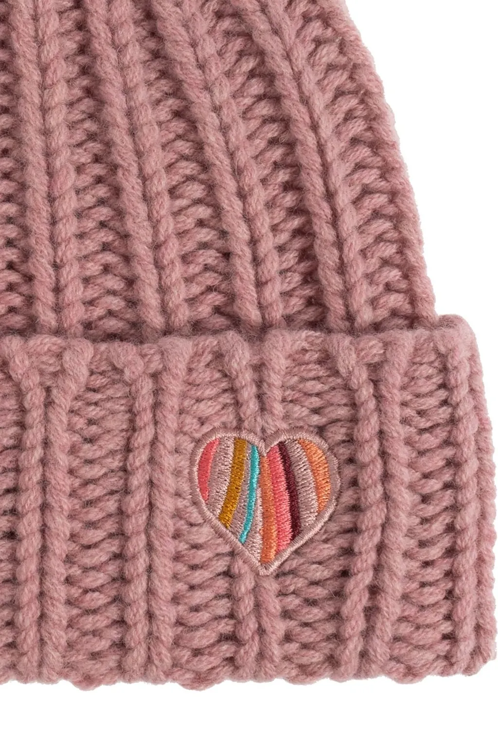 Paul Smith Logo Patch Beanie Hat