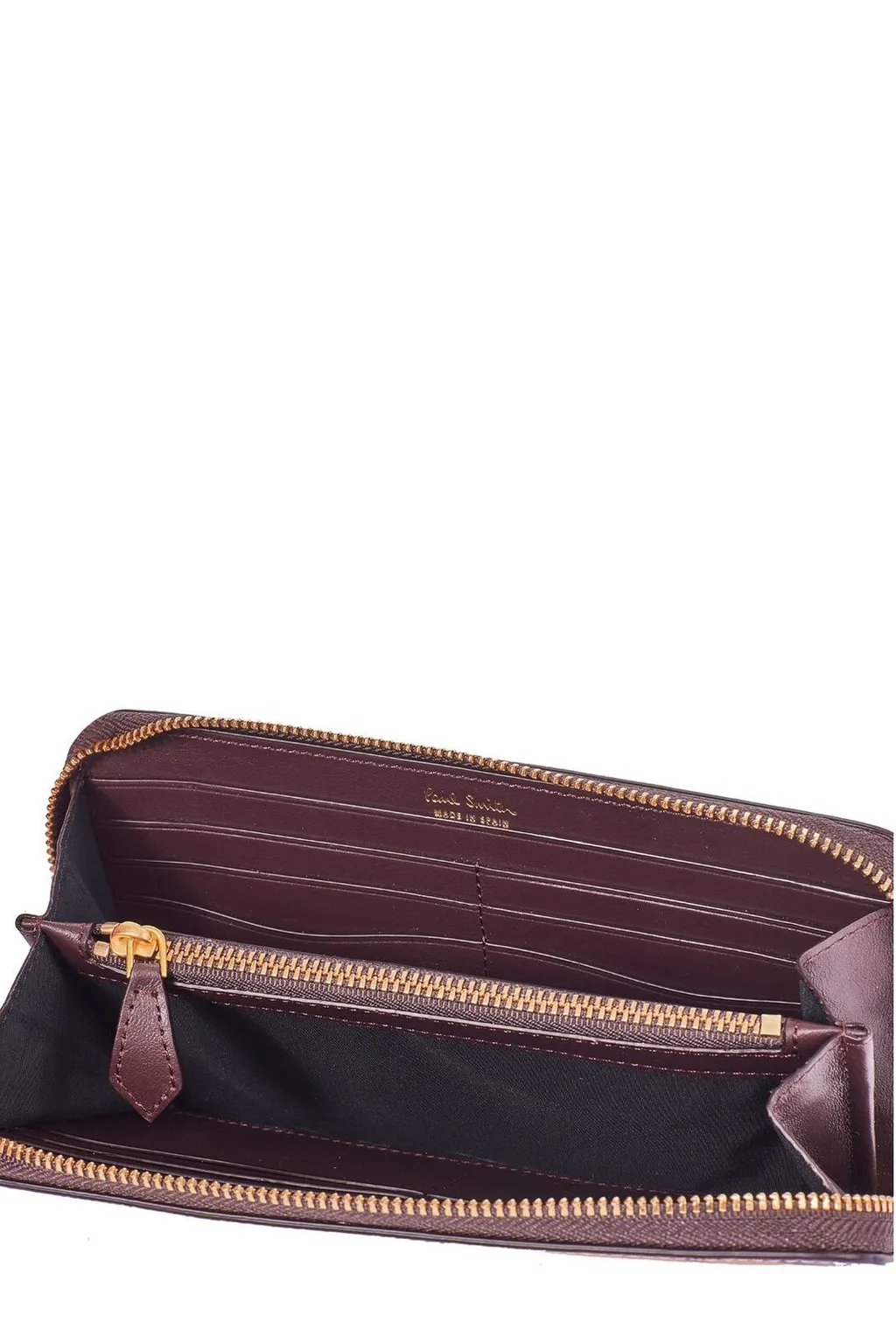 Paul Smith Logo Printed Zipped Wallet