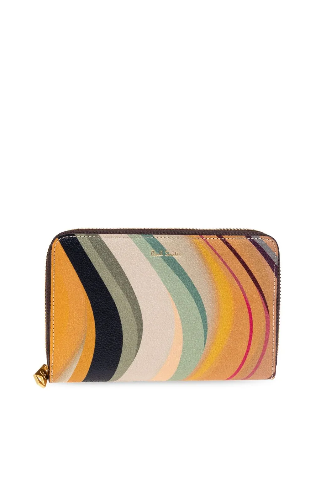 Paul Smith Leather Wallet With Printed Logo