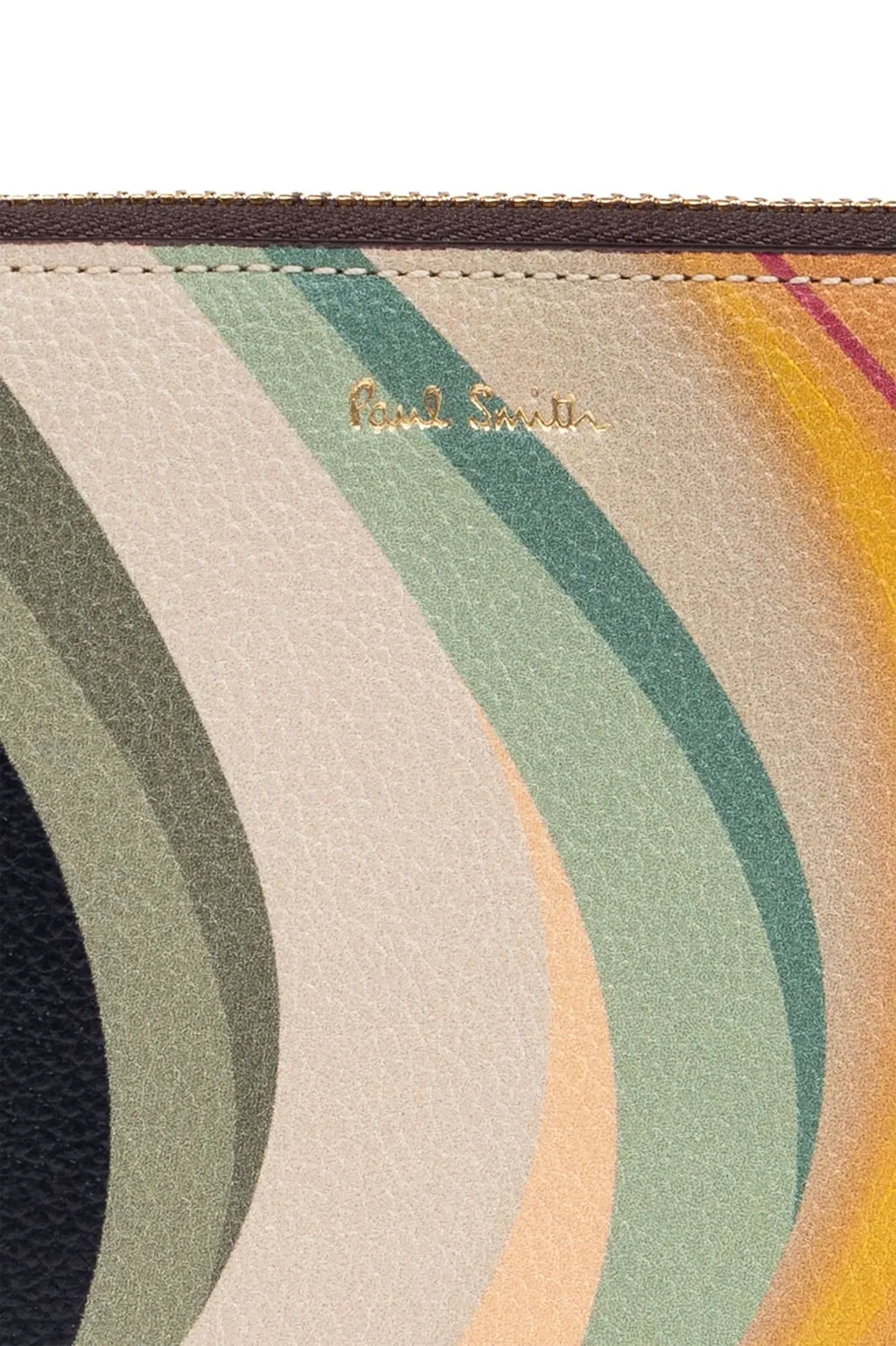 Paul Smith Leather Wallet With Printed Logo