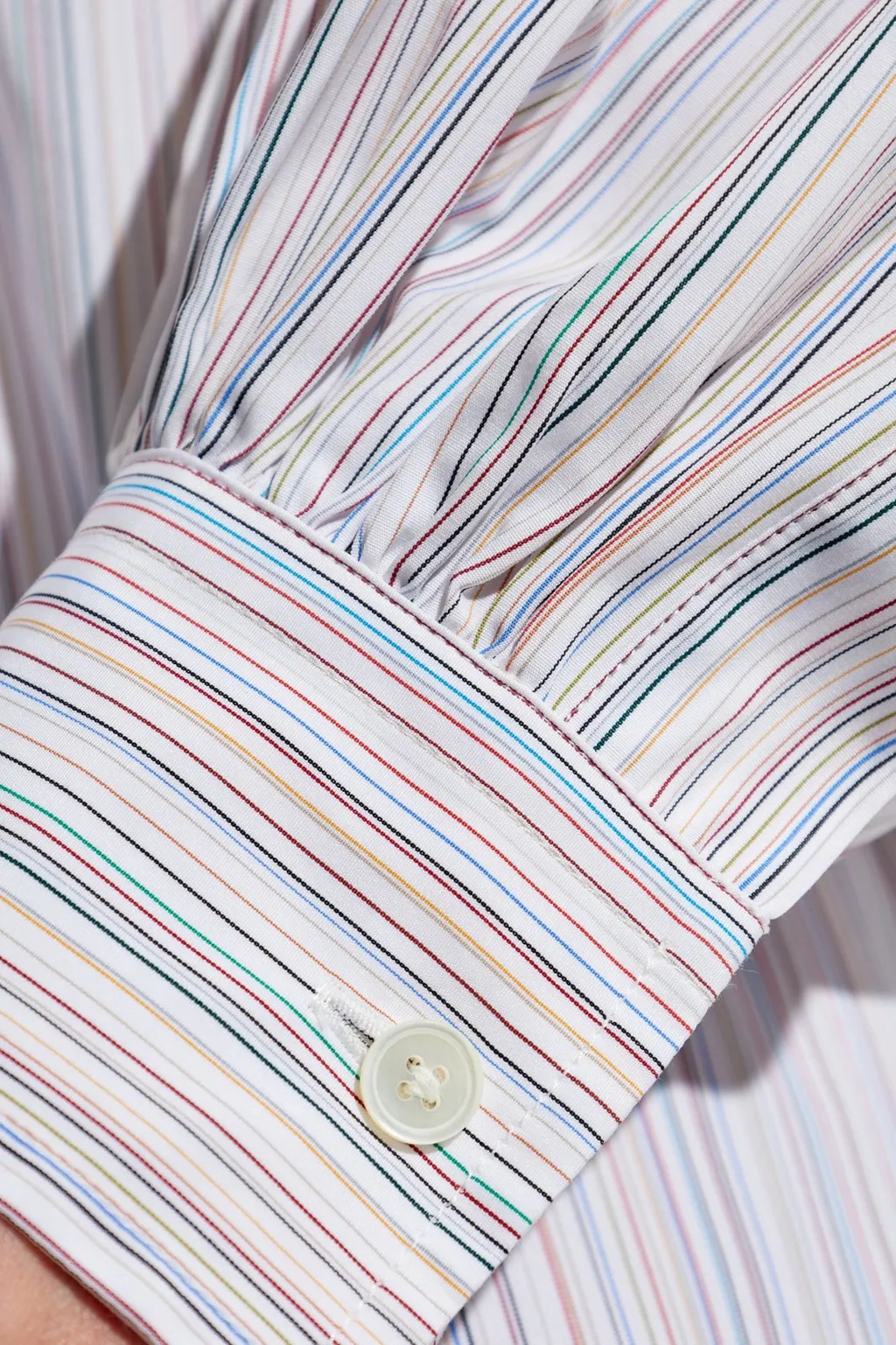 Paul Smith Striped Pattern Long-Sleeved Shirt
