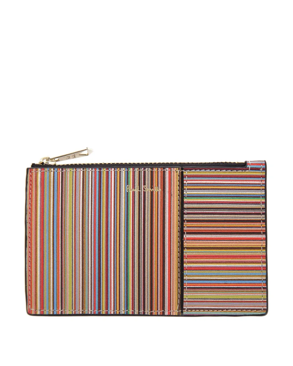 Paul Smith Striped Zipped Wallet