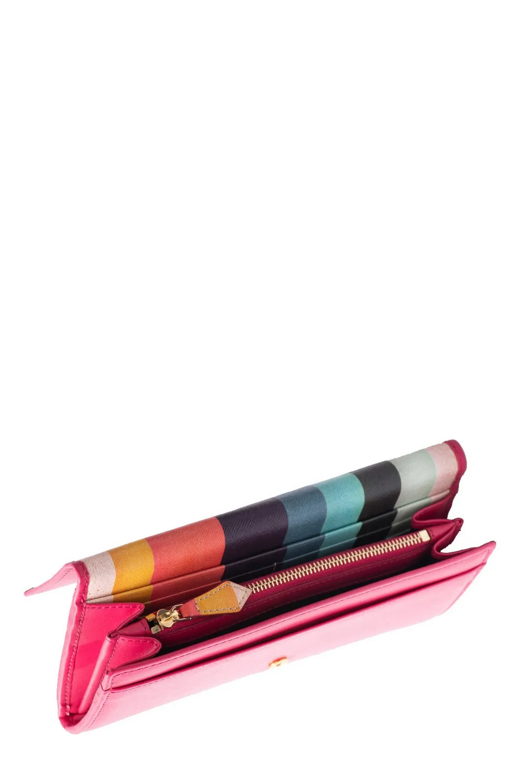 Paul Smith Logo Stamp Tri-Fold Wallet