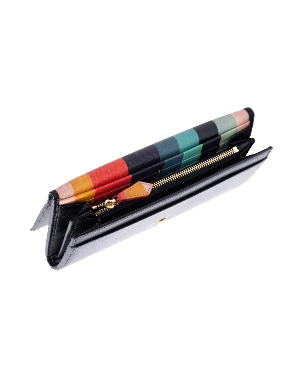Paul Smith Artist Stripe Tri-Fold Wallet
