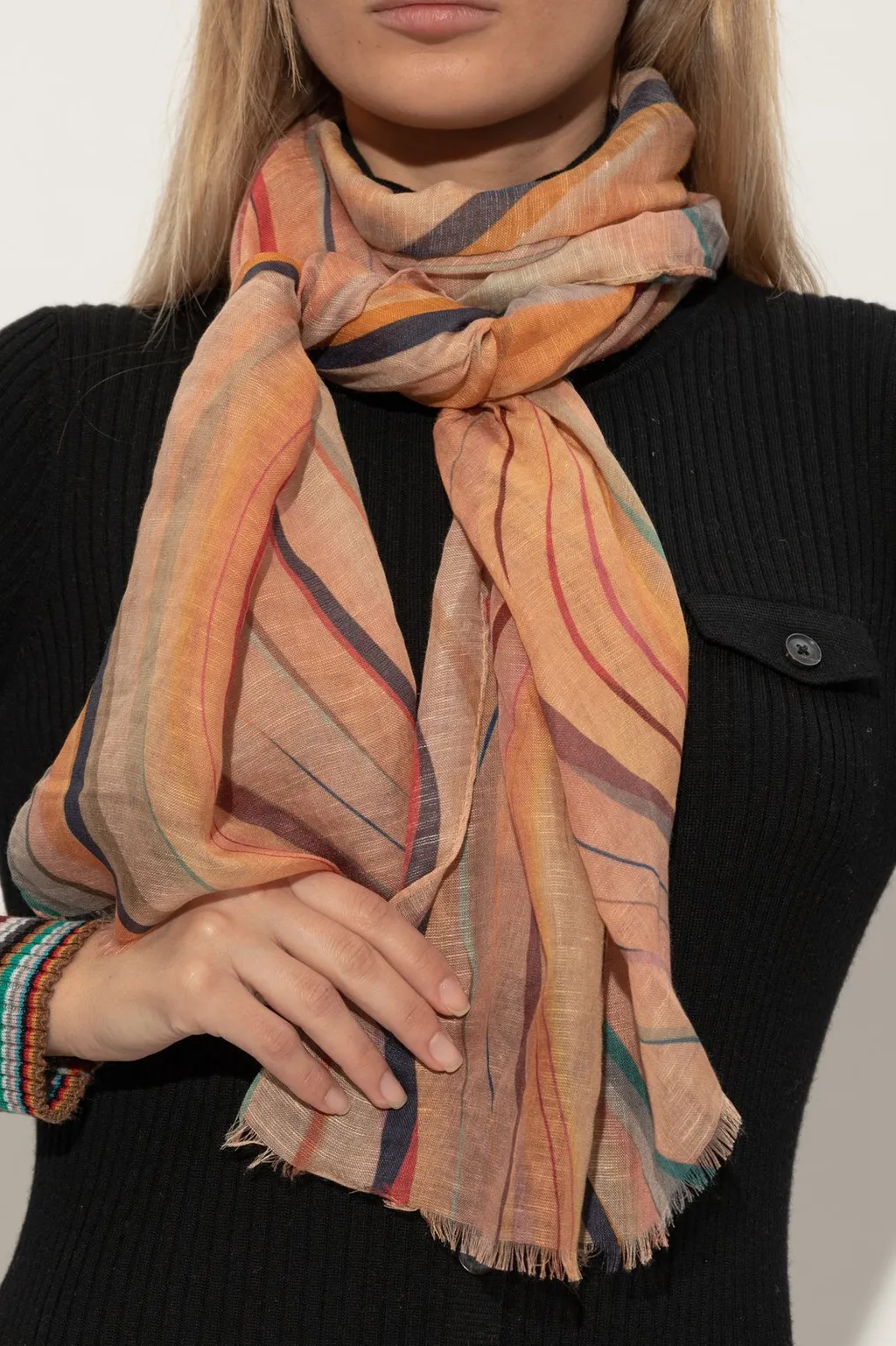 Paul Smith Patterned Scarf