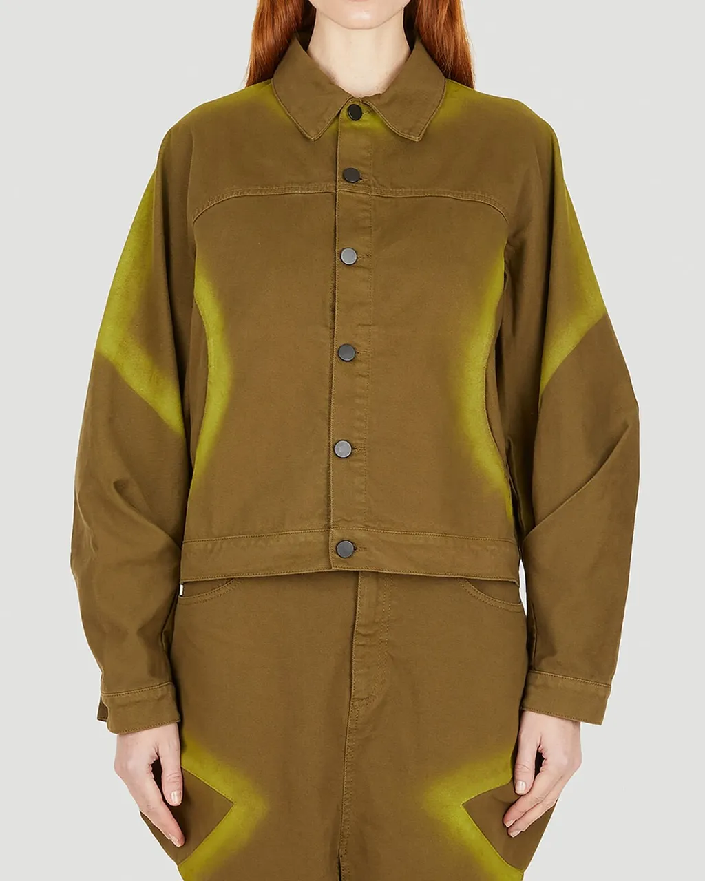 Paula Canovas Del Vas Textured Denim Jacket