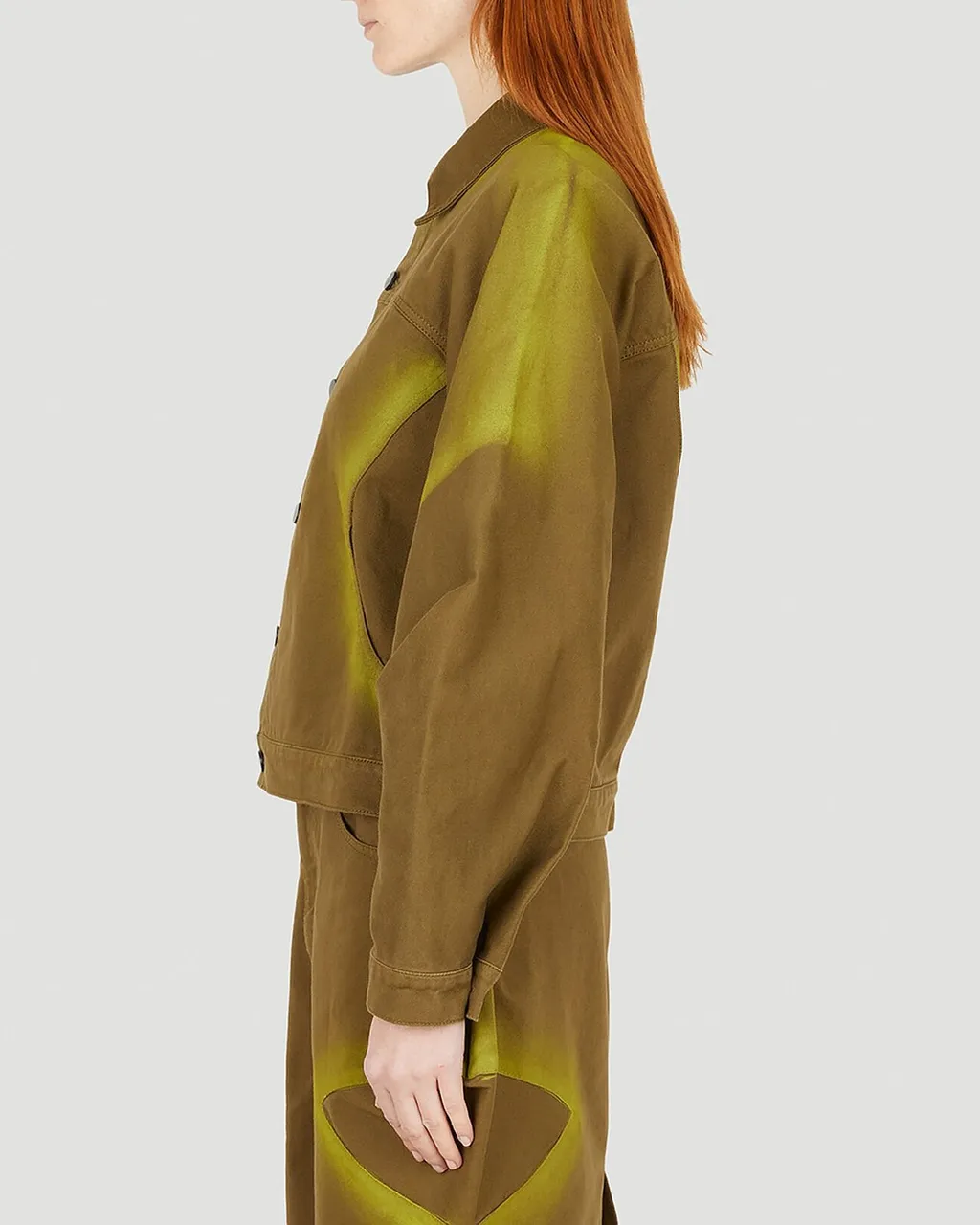 Paula Canovas Del Vas Textured Denim Jacket
