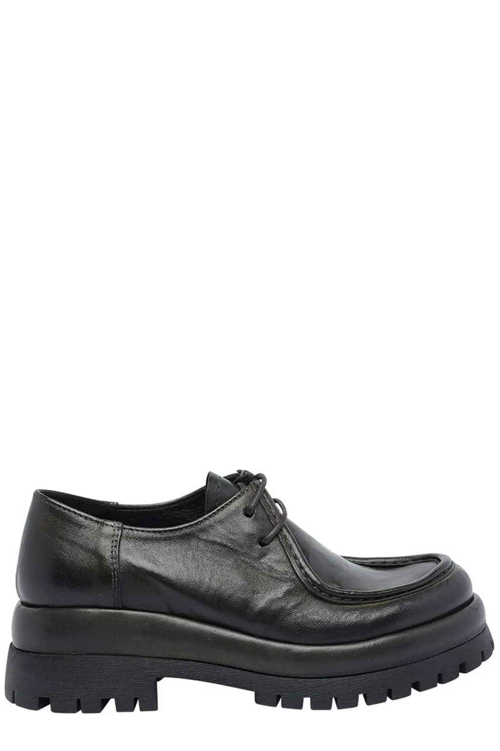 Pawelk's Cru Lace-Up Flat Shoes