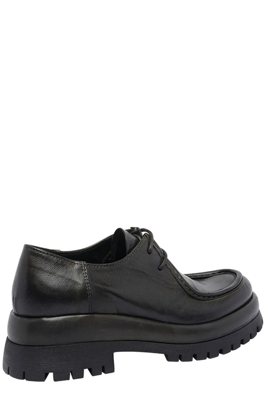Pawelk's Cru Lace-Up Flat Shoes