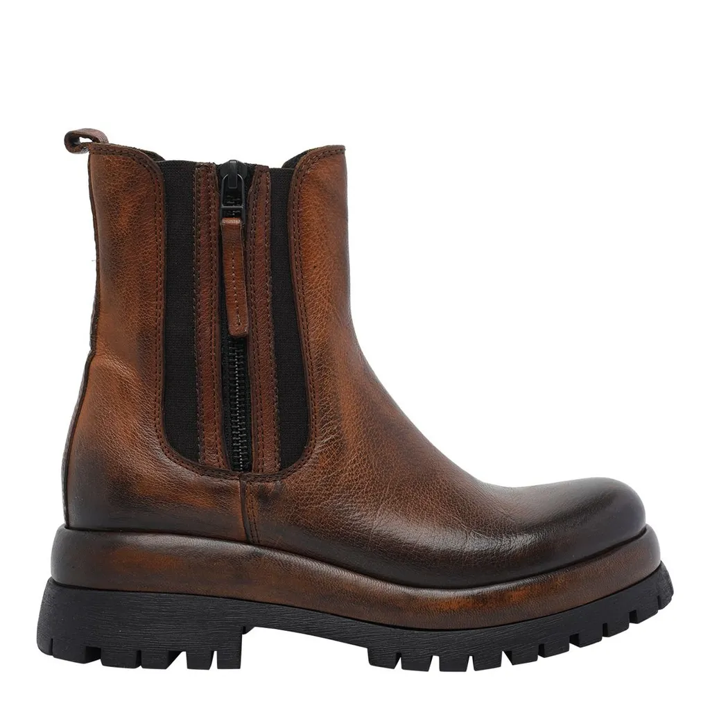 Pawelk's Round Toe Zip Boots