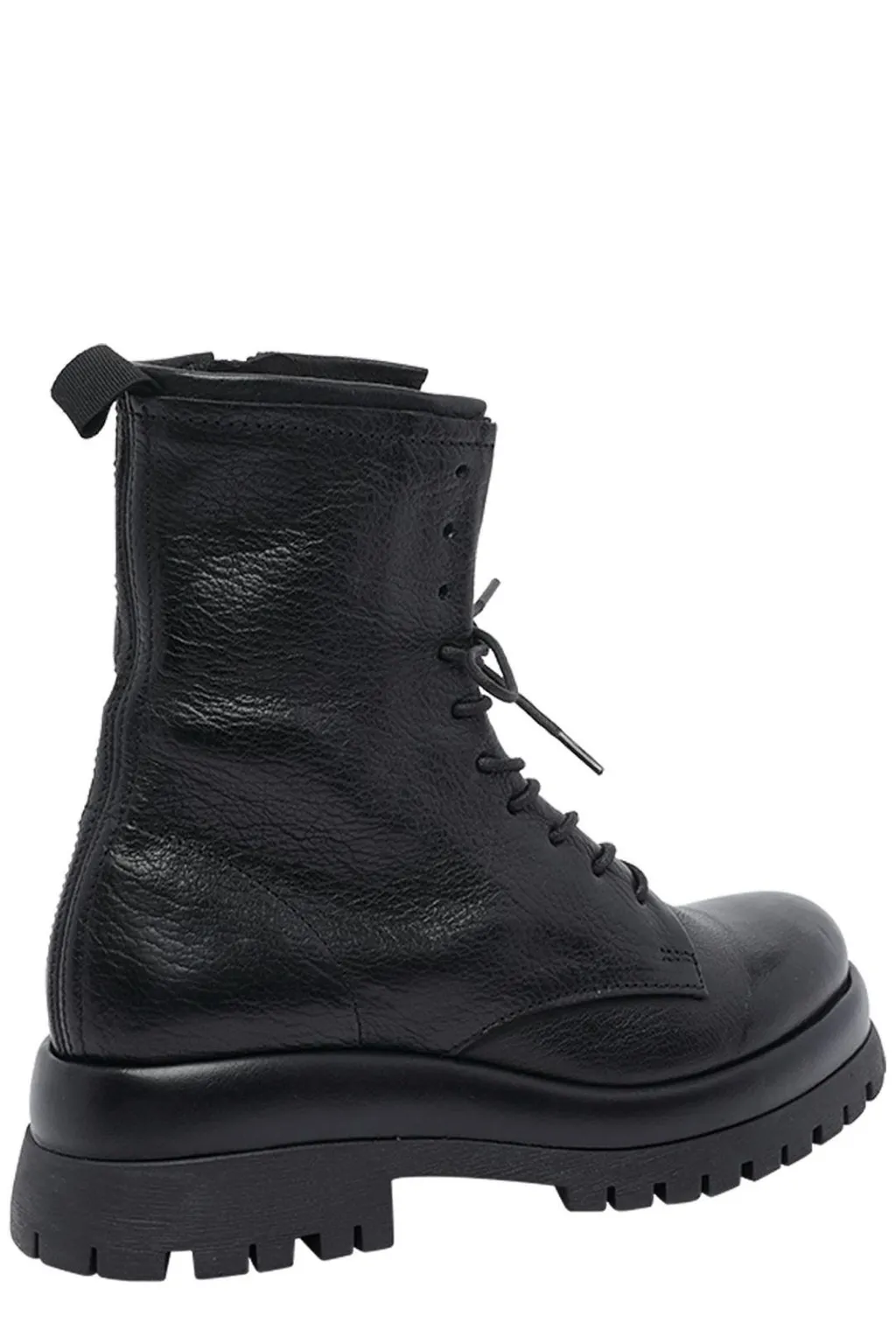 Pawelk's Lace-Up Round Toe Boots