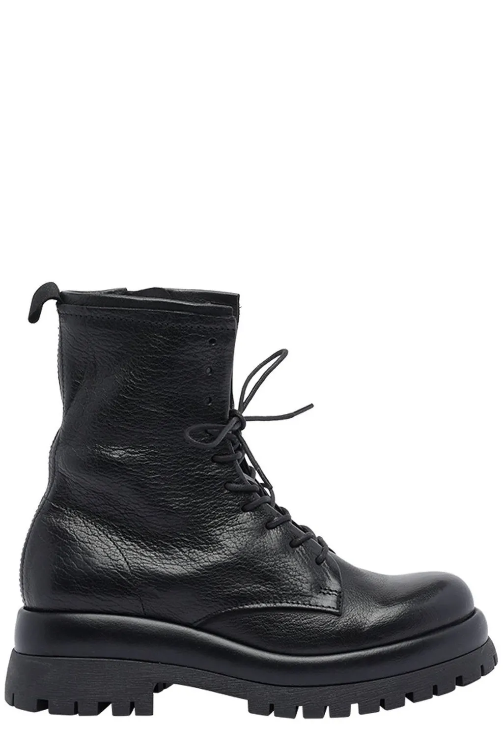 Pawelk's Lace-Up Round Toe Boots