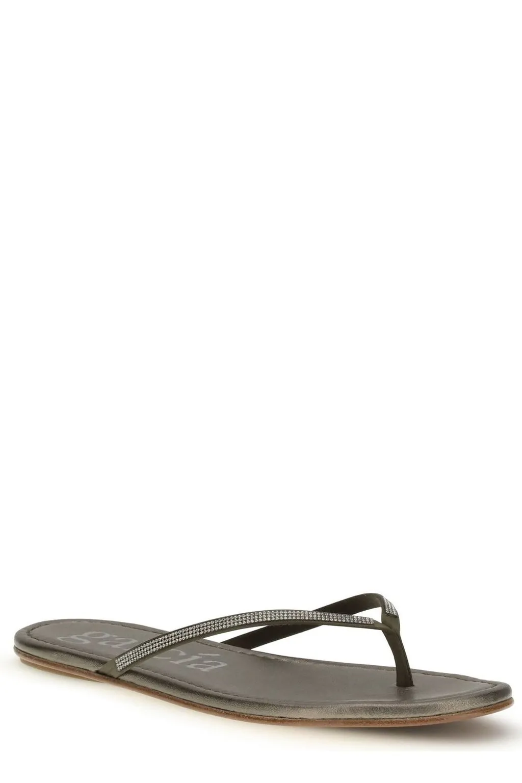 Pedro Garcia Embellished Flip Flops