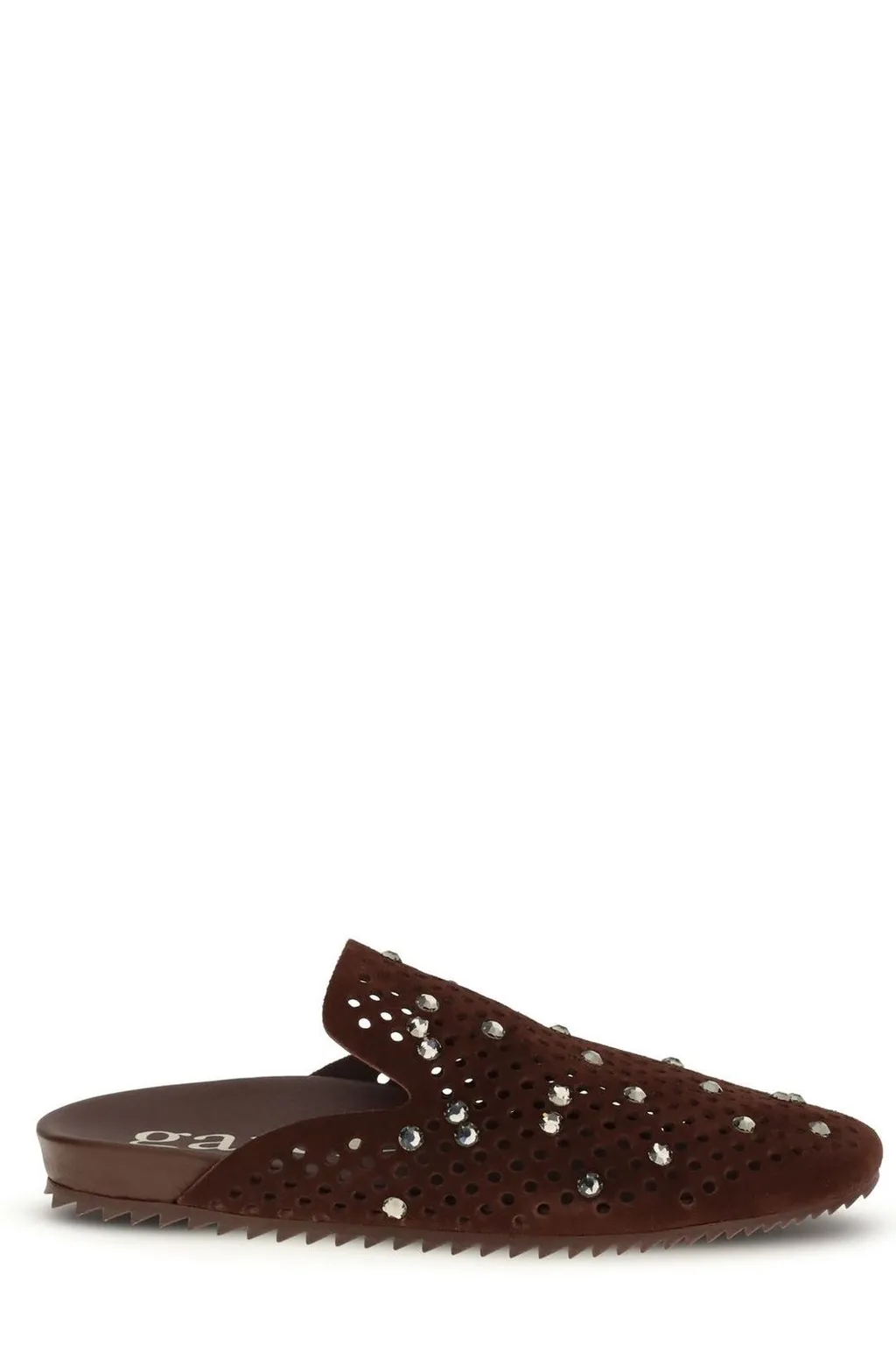 Pedro Garcia Braidy Embellished Mules