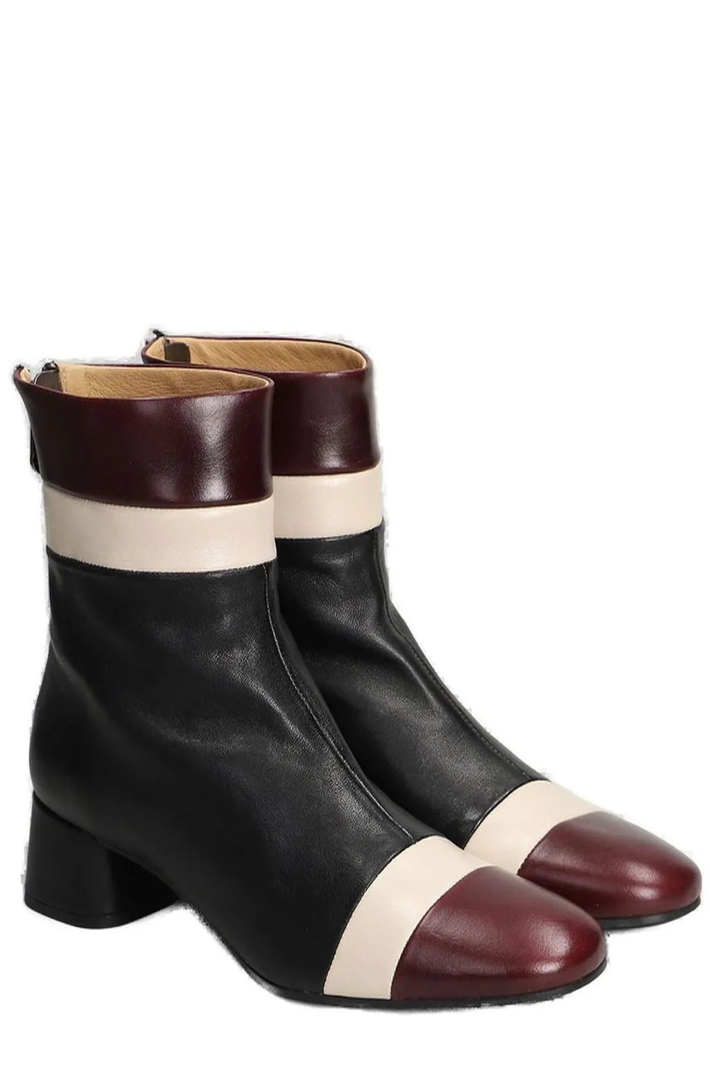Pedro Miralles Contrasted Ankle Boots