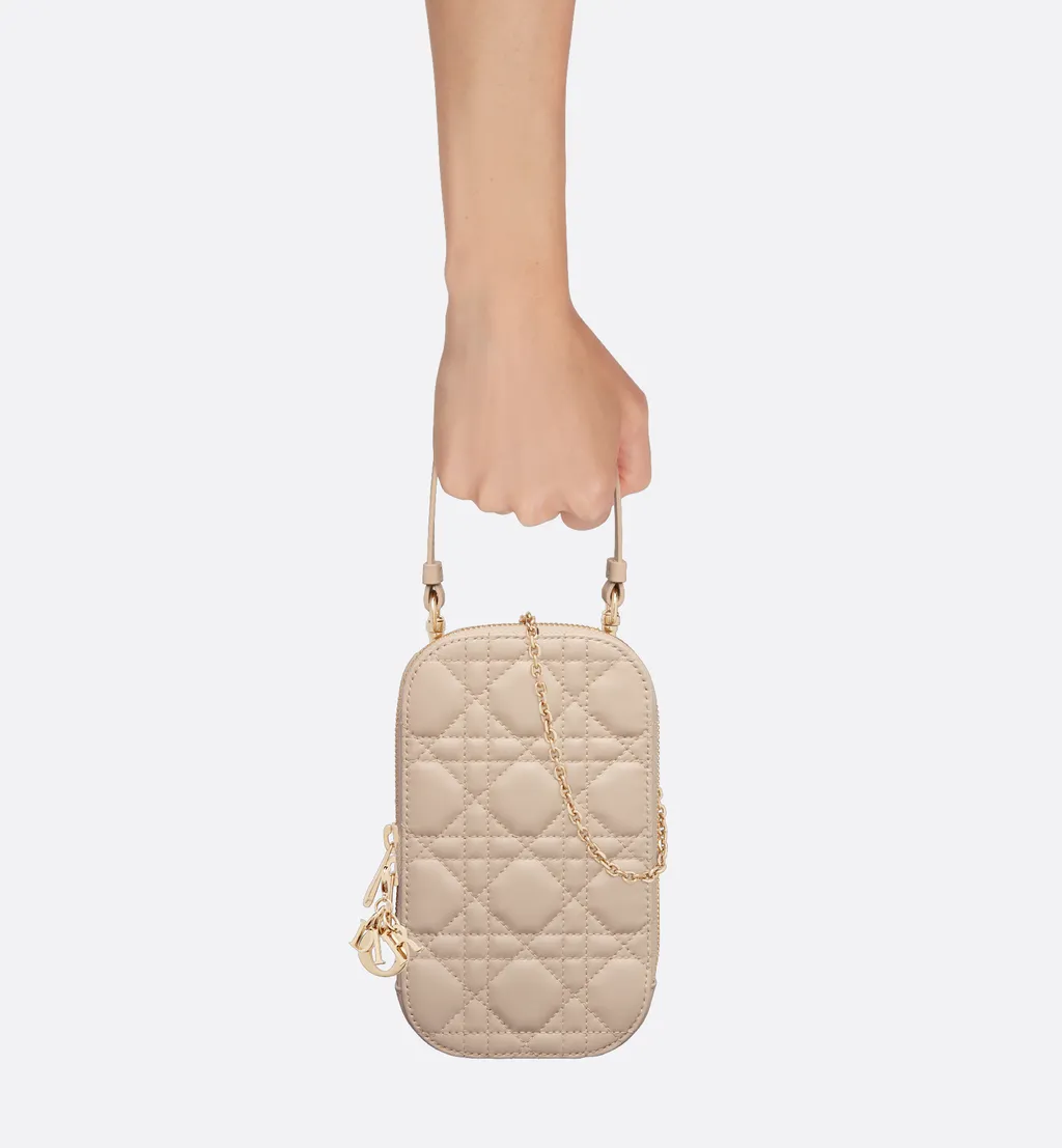 Lady Dior Call'in Dior Phone Holder