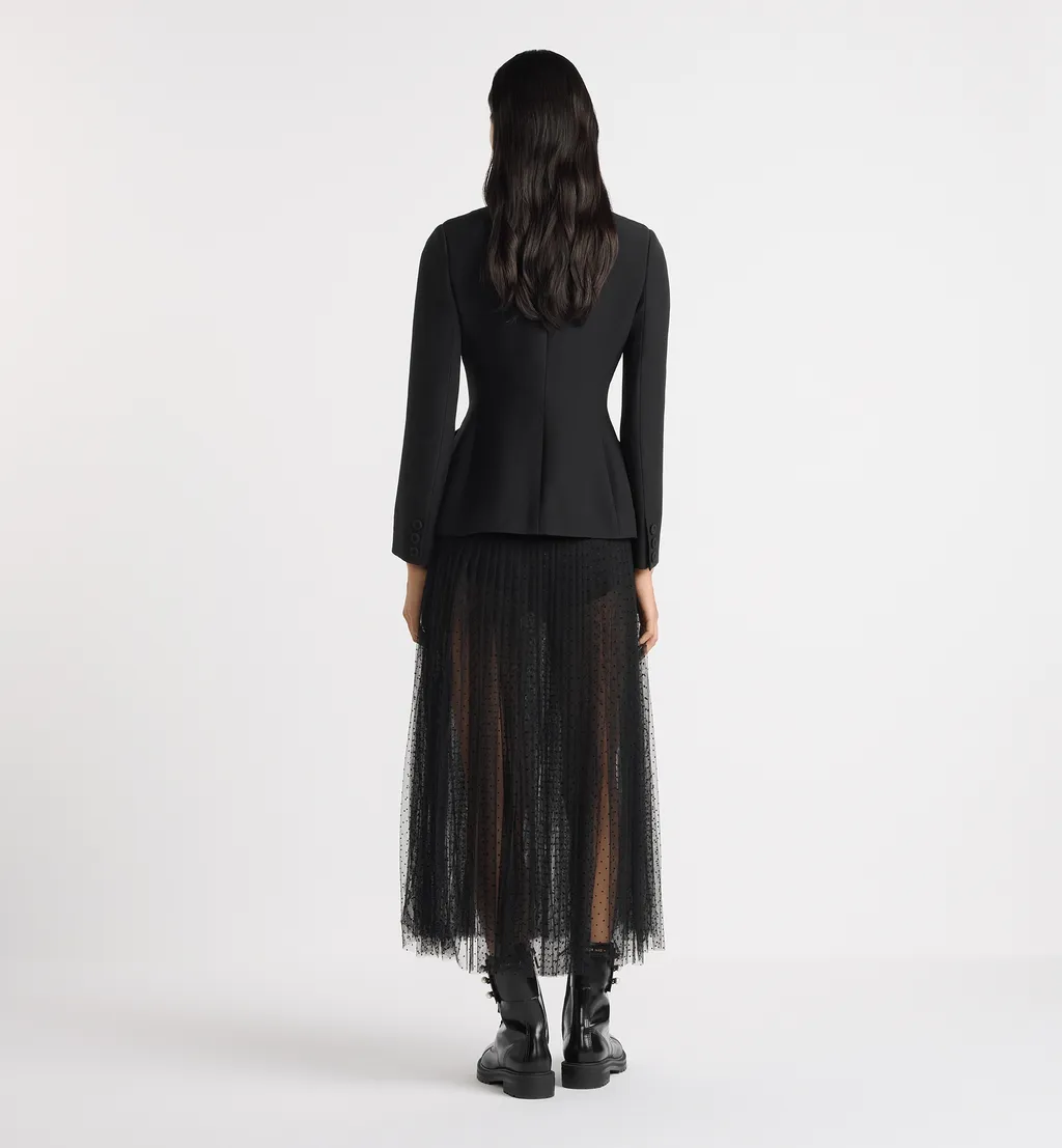 Mid-Length Pleated Skirt