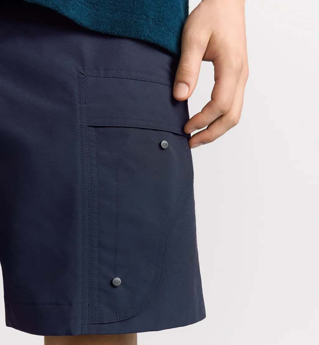 Cargo Shorts With Saddle Pocket