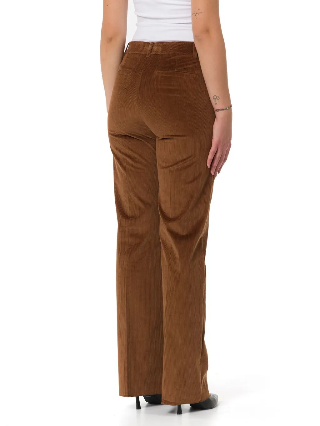 Pennyblack Obolo Straight-Fit Velvet Trousers