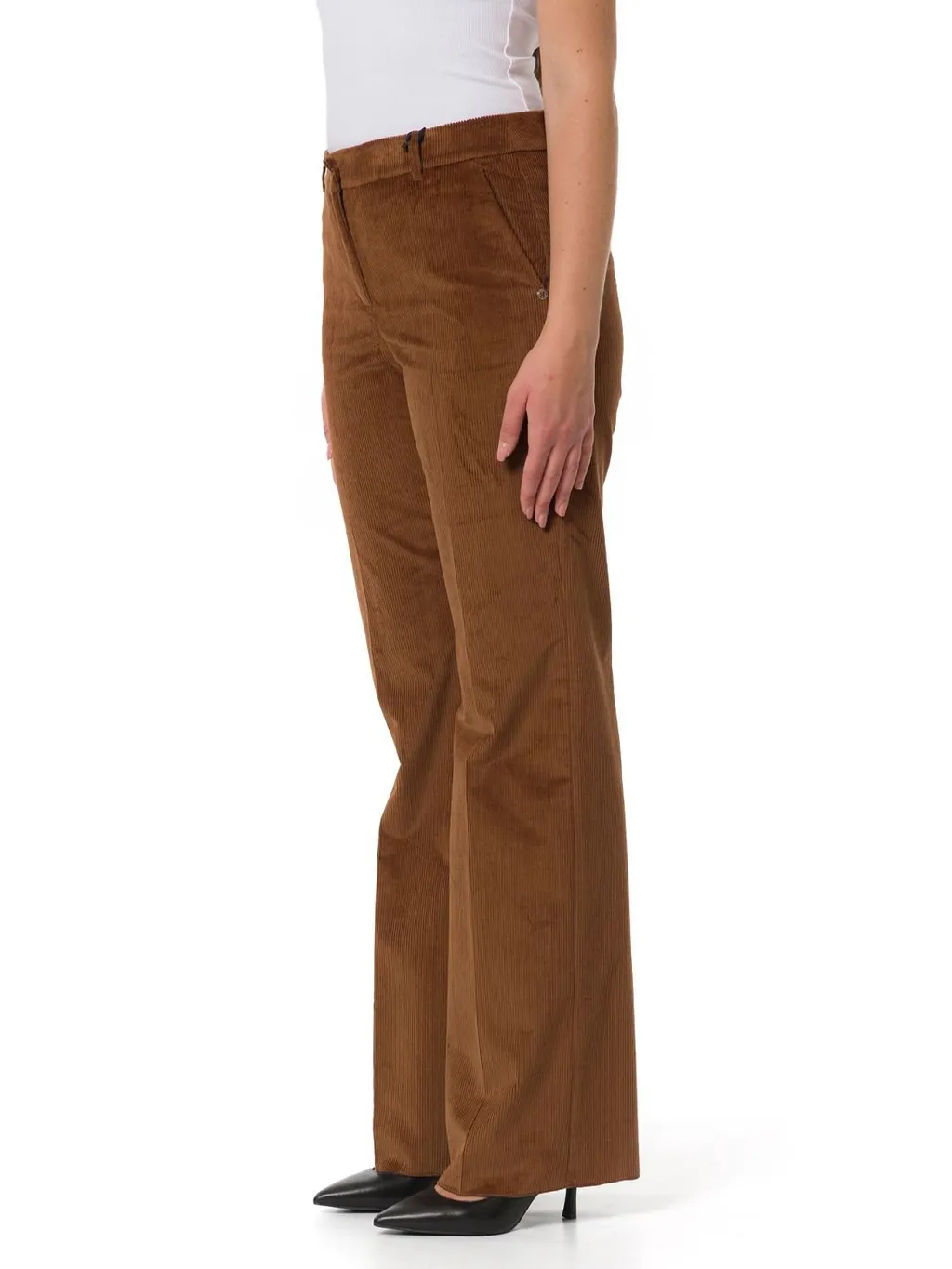 Pennyblack Obolo Straight-Fit Velvet Trousers