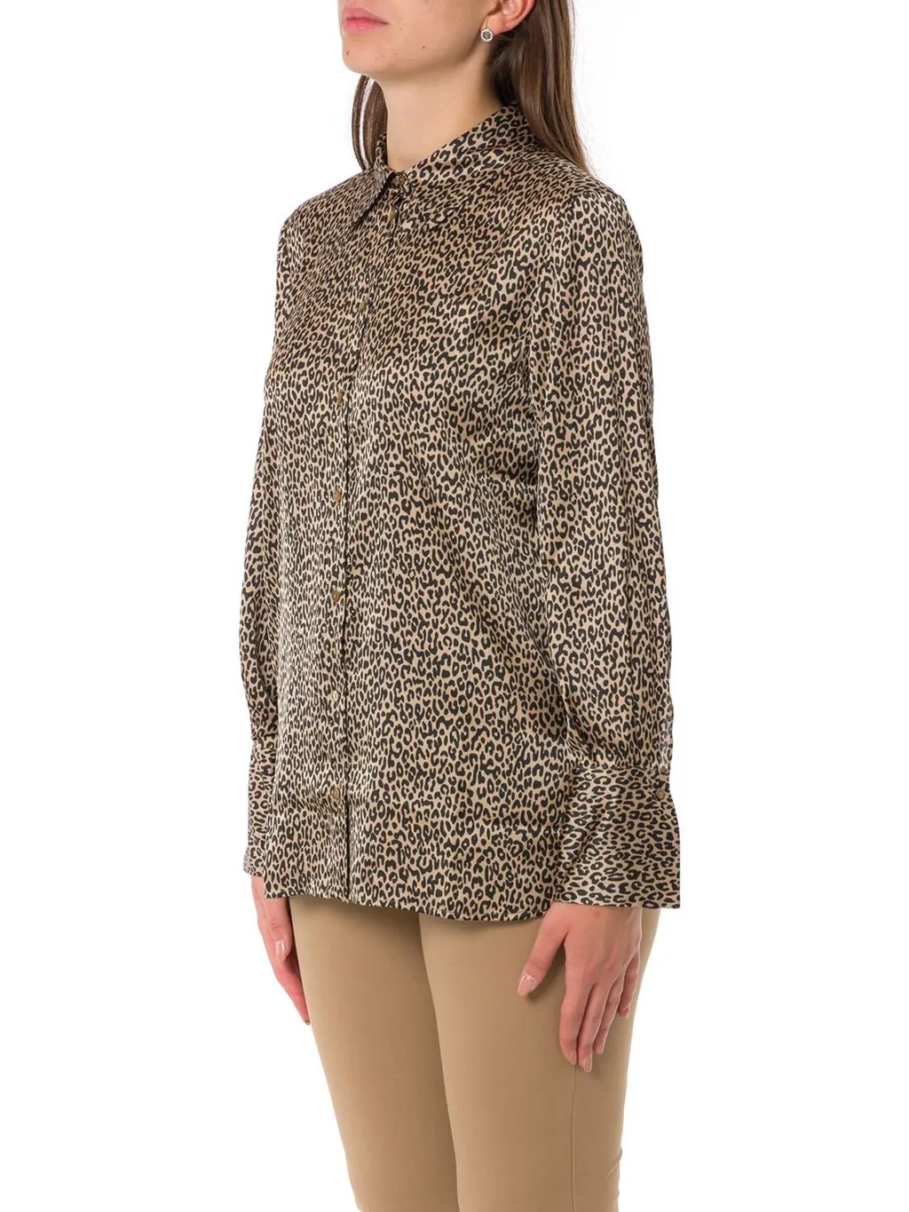 Pennyblack Partout Patterned Satin Shirt