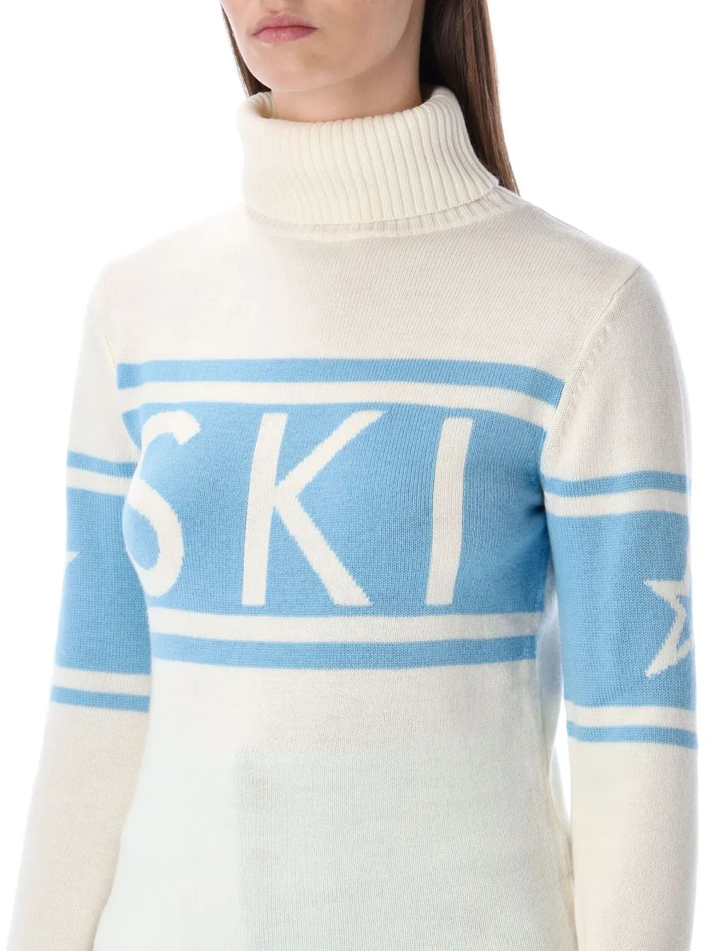 Perfect Moment Intarsia Turtleneck Knitwear