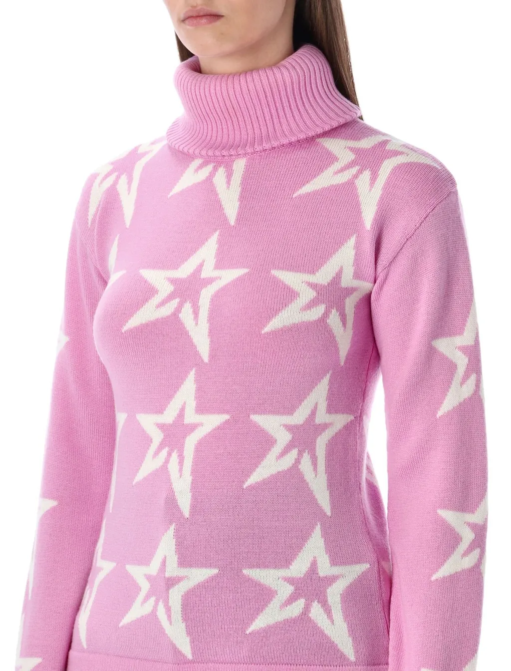 Perfect Moment Star Intarsia Turtleneck Knitwear