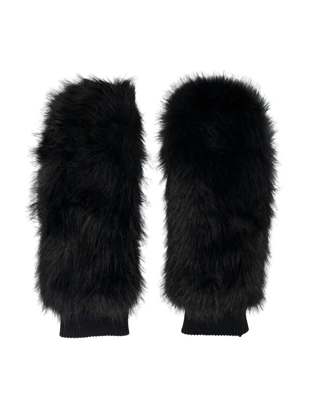 Perfect Moment Faux Fur Mittens