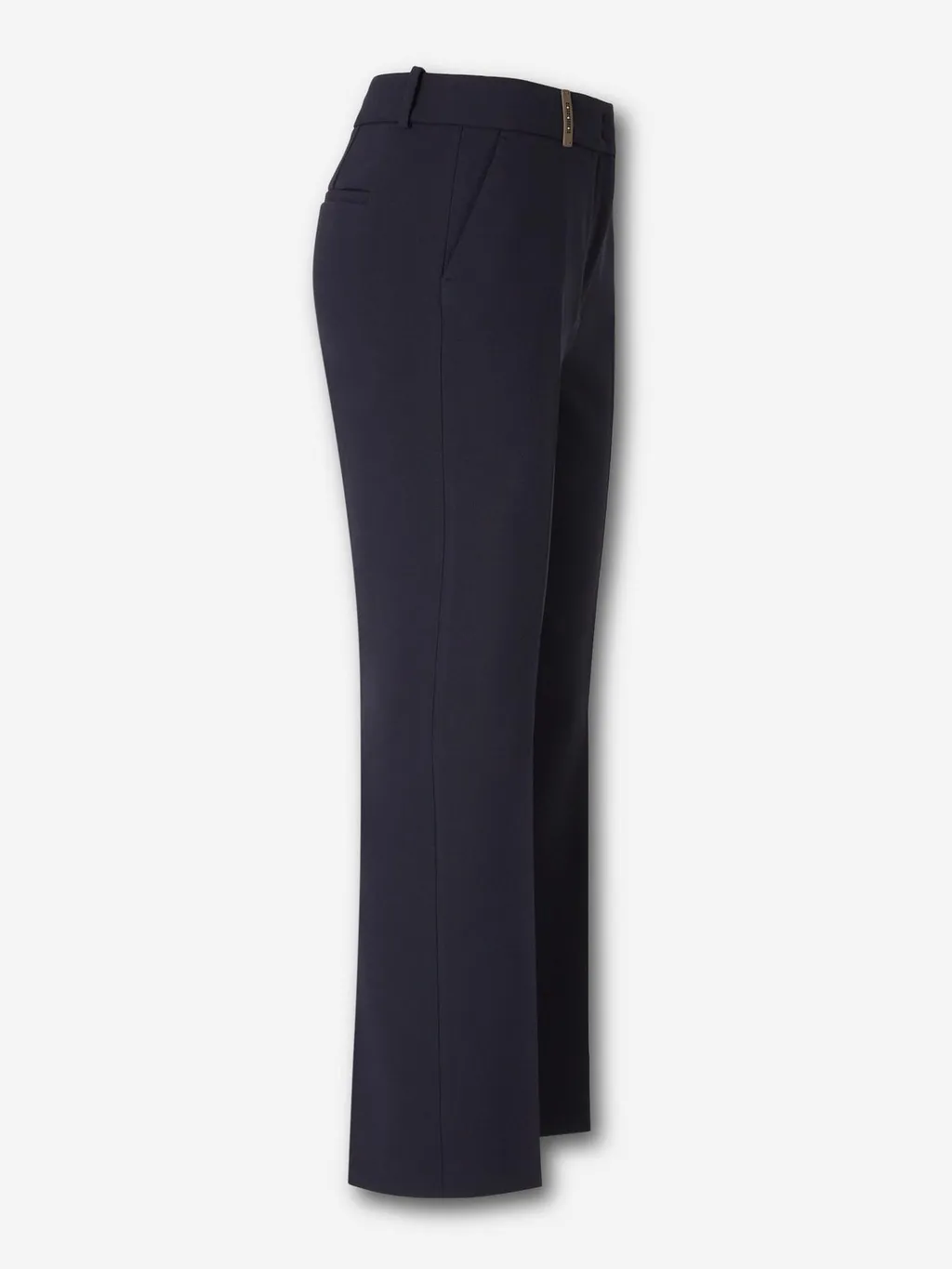 Peserico Fitted Mid-Waist Pants