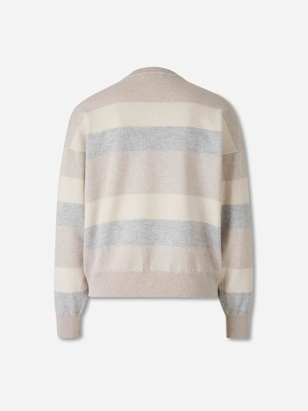 Peserico Rhinestone Striped Knitwear
