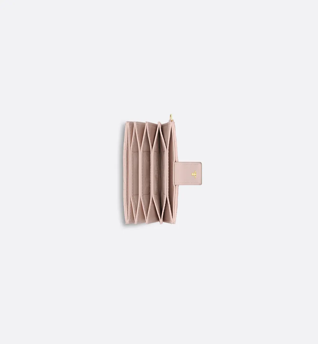 Lady Dior Jasmine Card Holder