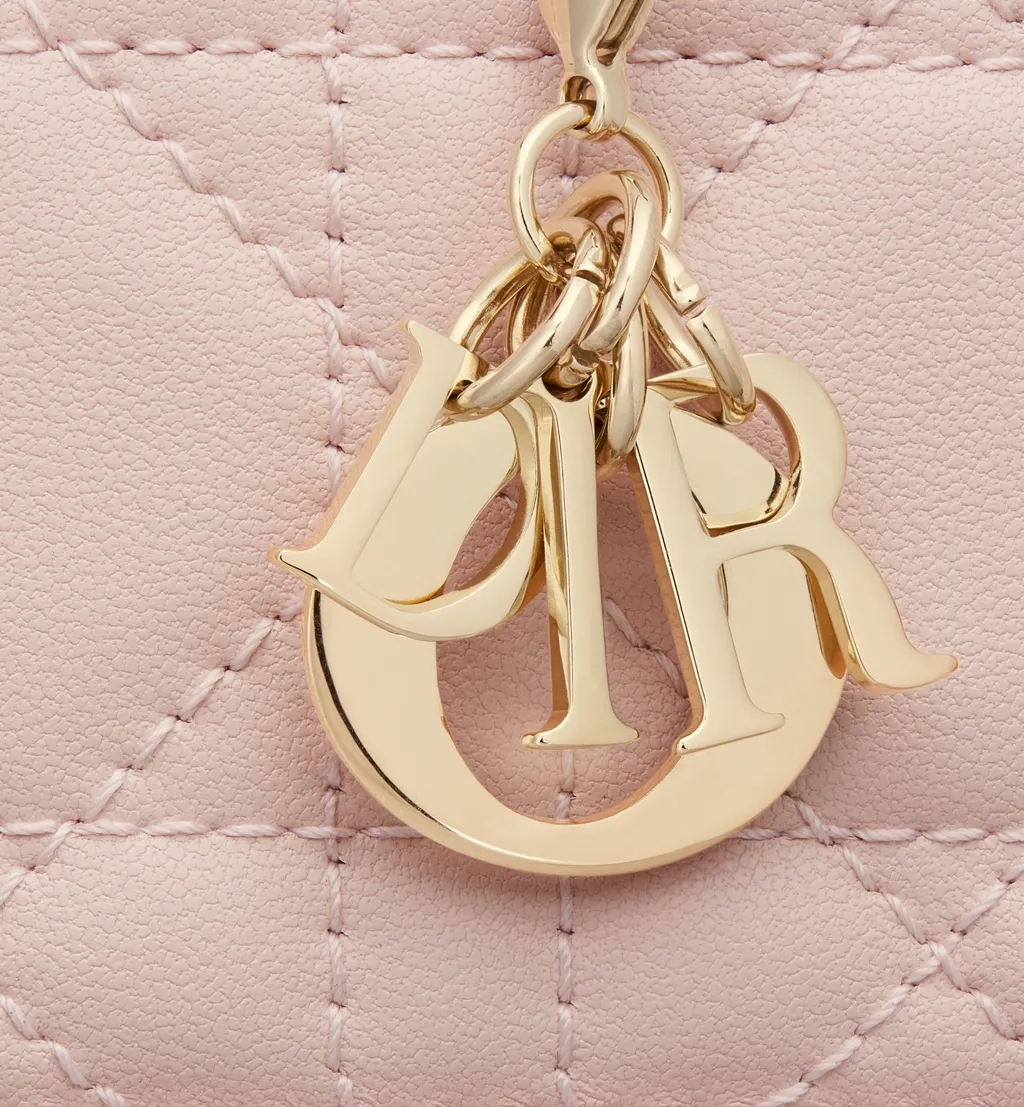 Lady Dior Jasmine Card Holder