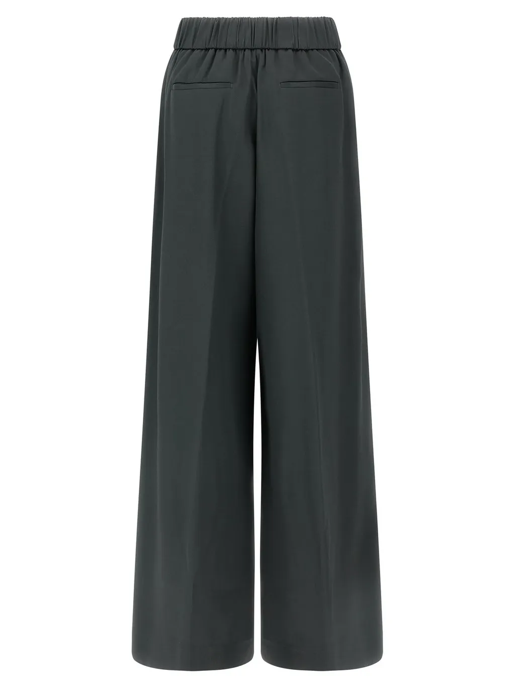 Peserico Wide-Leg Twill Pants